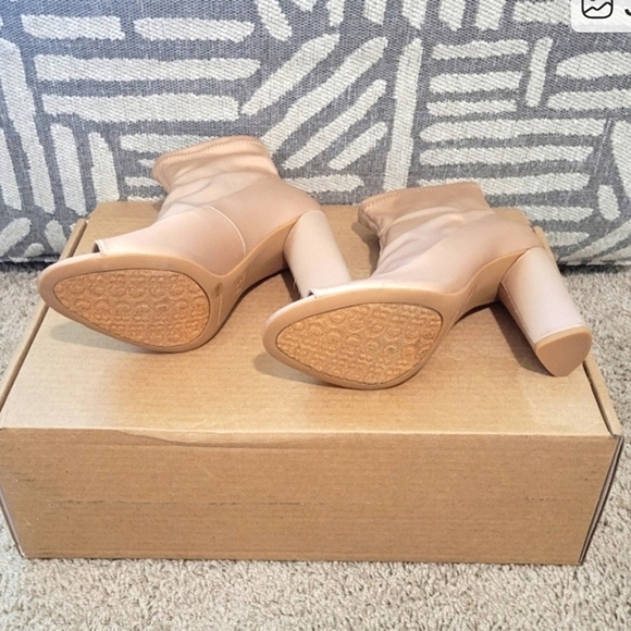 Gianni Bini Women Peep-Toed Booties - Picture 6 of 6